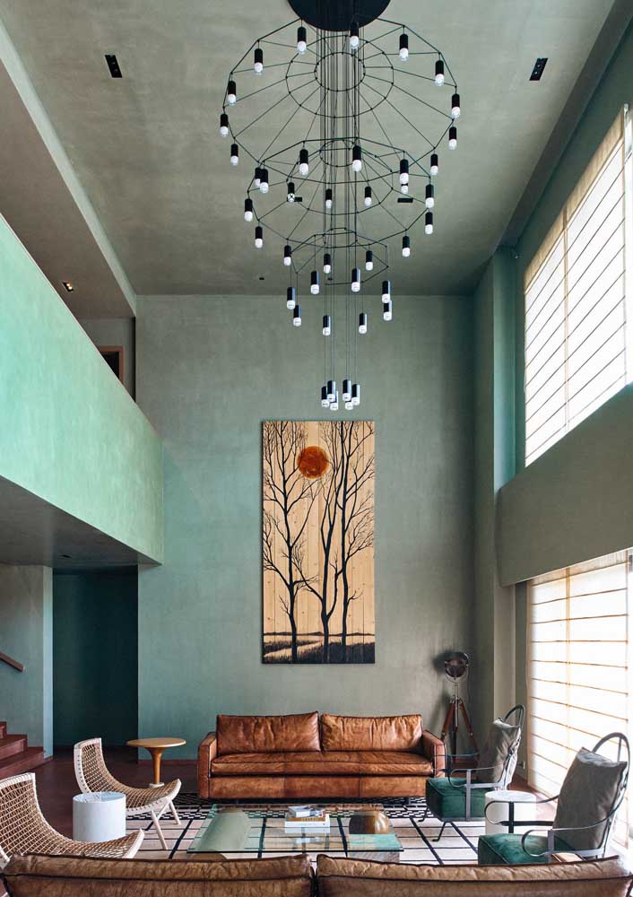 Lustre para sala: como escolher, dicas e fotos inspiradoras