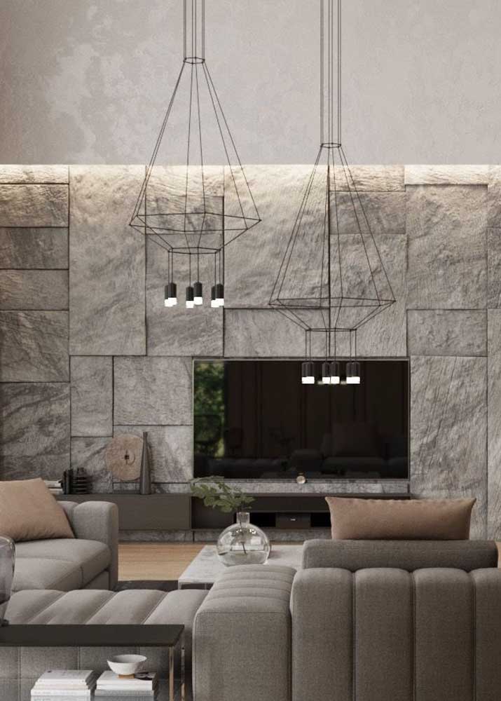 Lustre para sala: como escolher, dicas e fotos inspiradoras