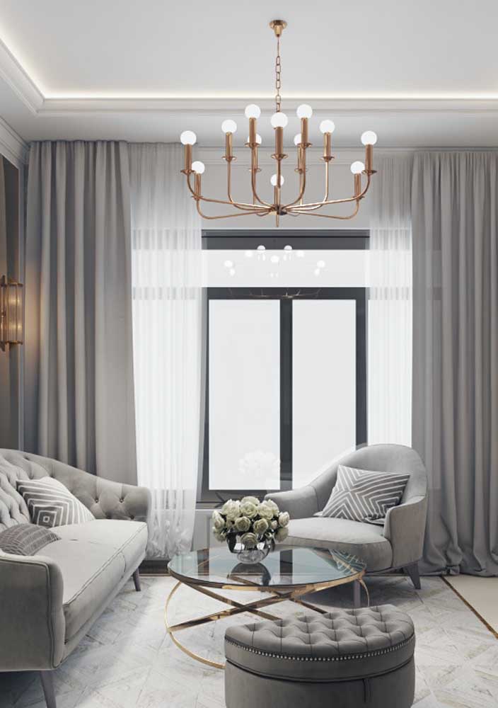 Lustre para sala: como escolher, dicas e fotos inspiradoras