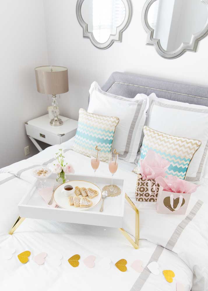 Café da manhã na cama: como organizar, dicas e fotos para se inspirar
