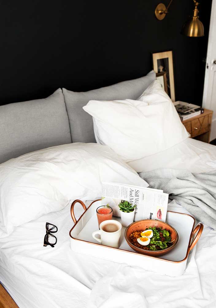 Café da manhã na cama: como organizar, dicas e fotos para se inspirar