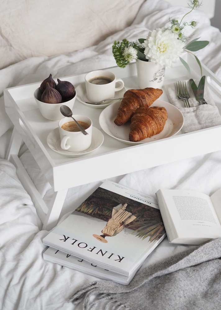 Café da manhã na cama: como organizar, dicas e fotos para se inspirar