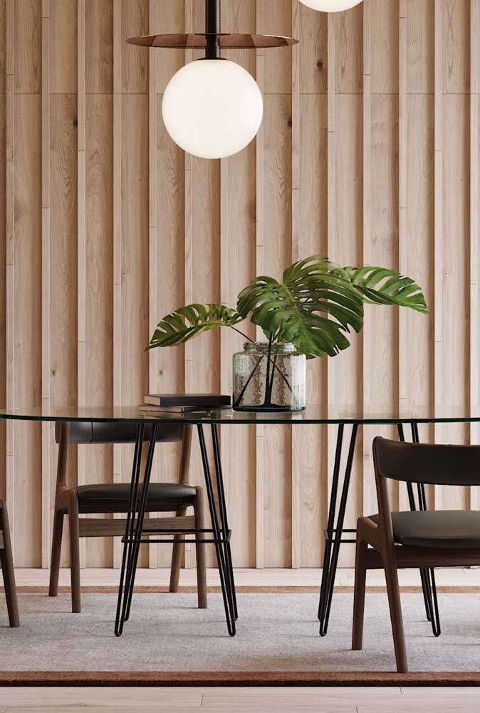 Mesa de vidro: tipos, modelos e dicas para escolher a sua com fotos