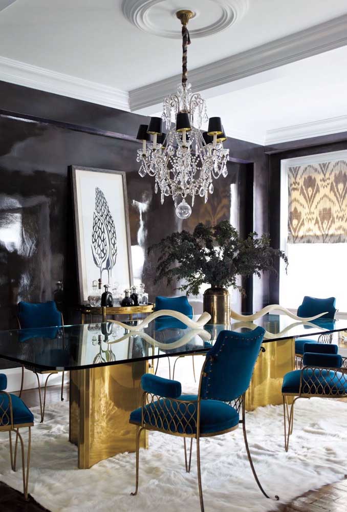 Mesa de vidro: tipos, modelos e dicas para escolher a sua com fotos