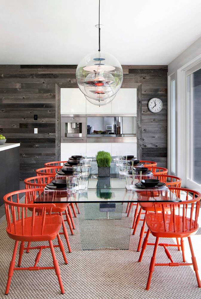 Mesa de vidro: tipos, modelos e dicas para escolher a sua com fotos