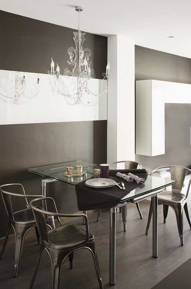 Mesa de vidro: tipos, modelos e dicas para escolher a sua com fotos