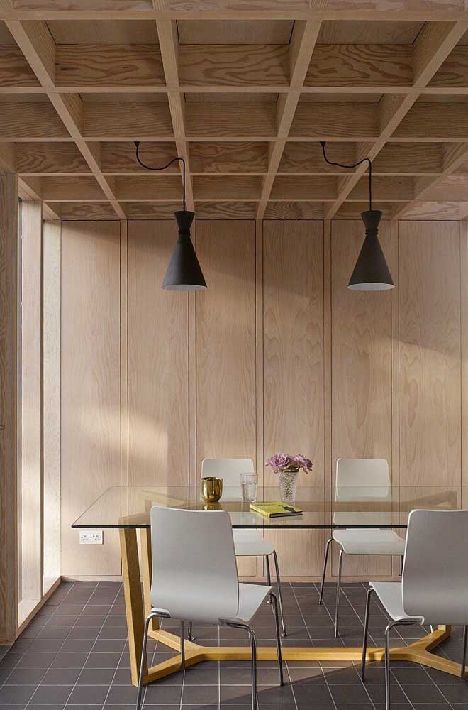 Mesa de vidro: tipos, modelos e dicas para escolher a sua com fotos