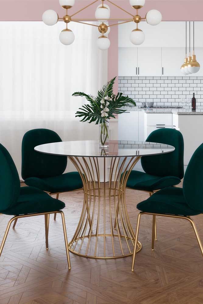 Mesa de vidro: tipos, modelos e dicas para escolher a sua com fotos