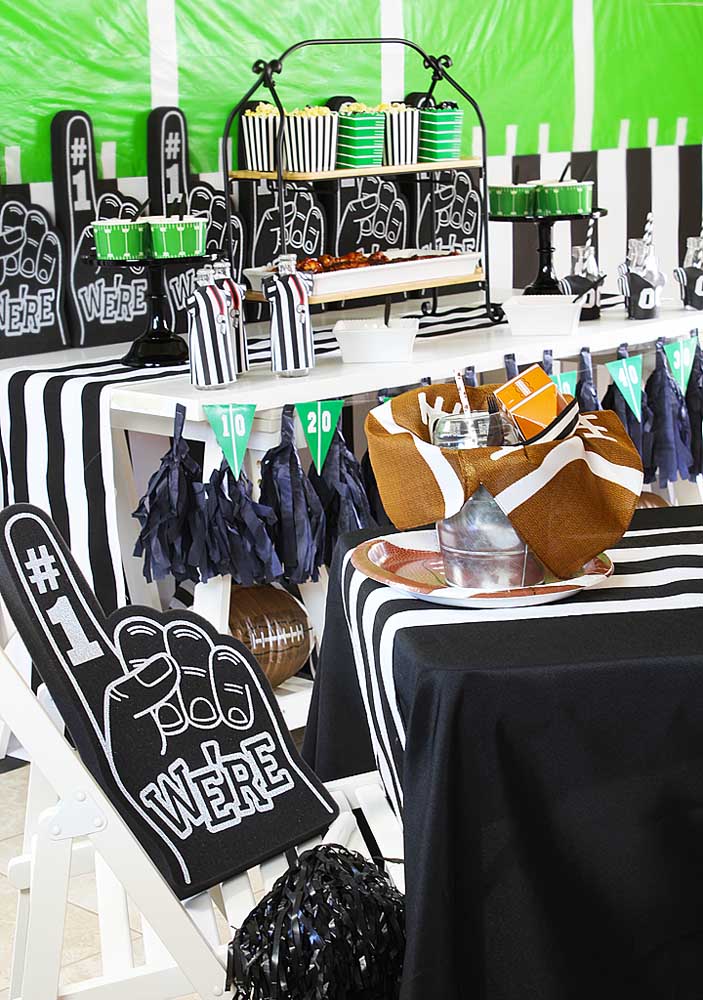 Super Bowl: como organizar e decorar uma festa com o tema