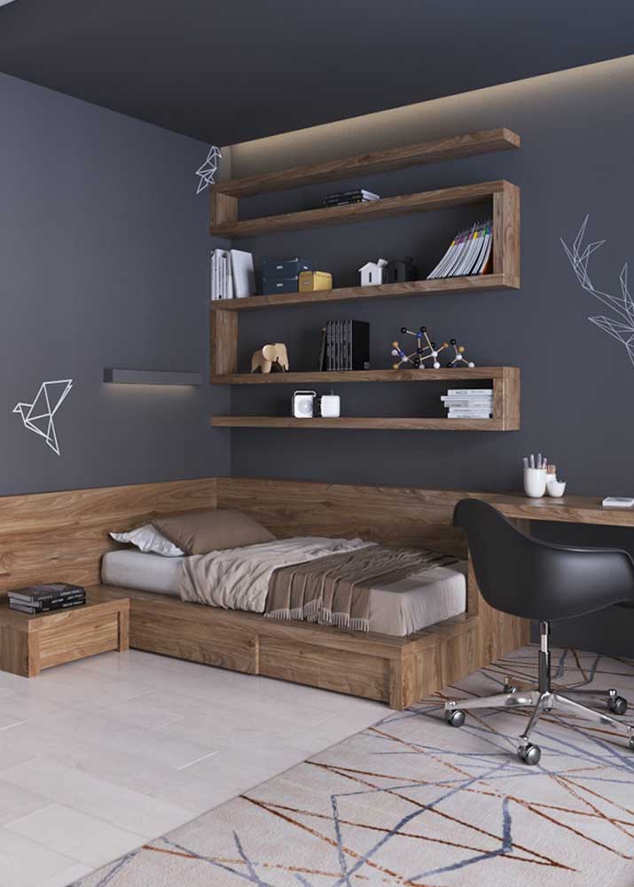 Móveis planejados para quarto: vantagens, como usar, dicas e fotos