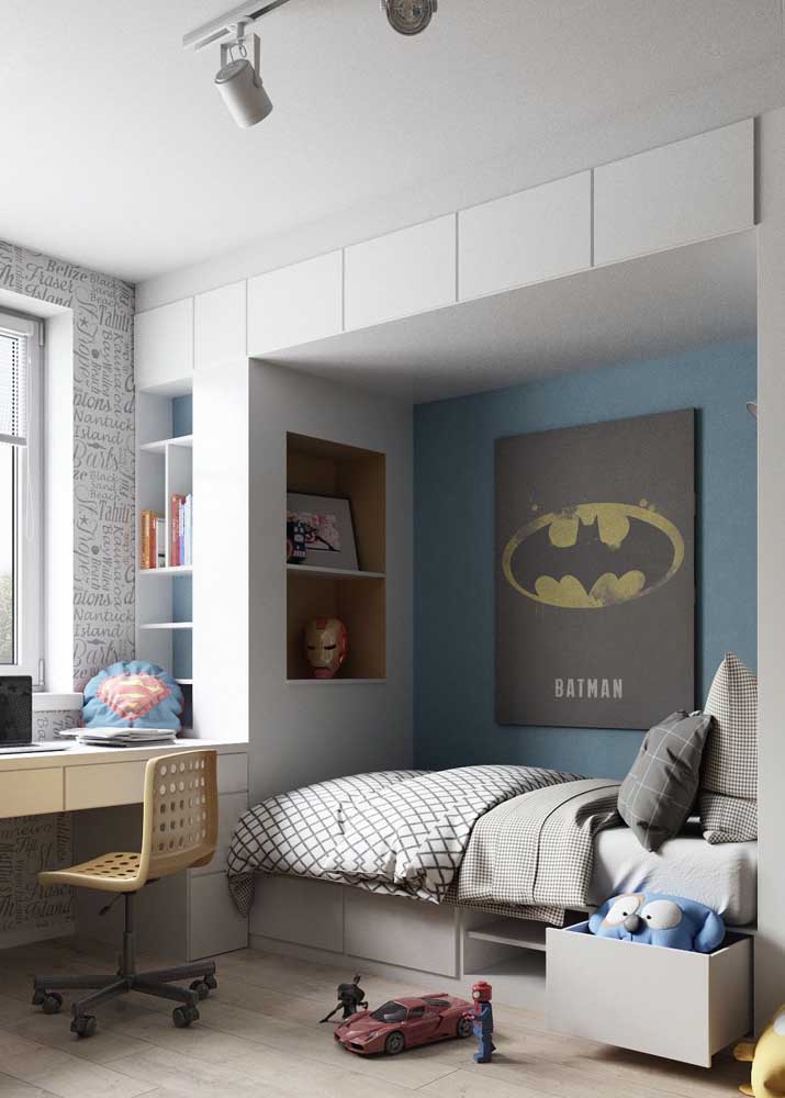 Móveis planejados para quarto: vantagens, como usar, dicas e fotos