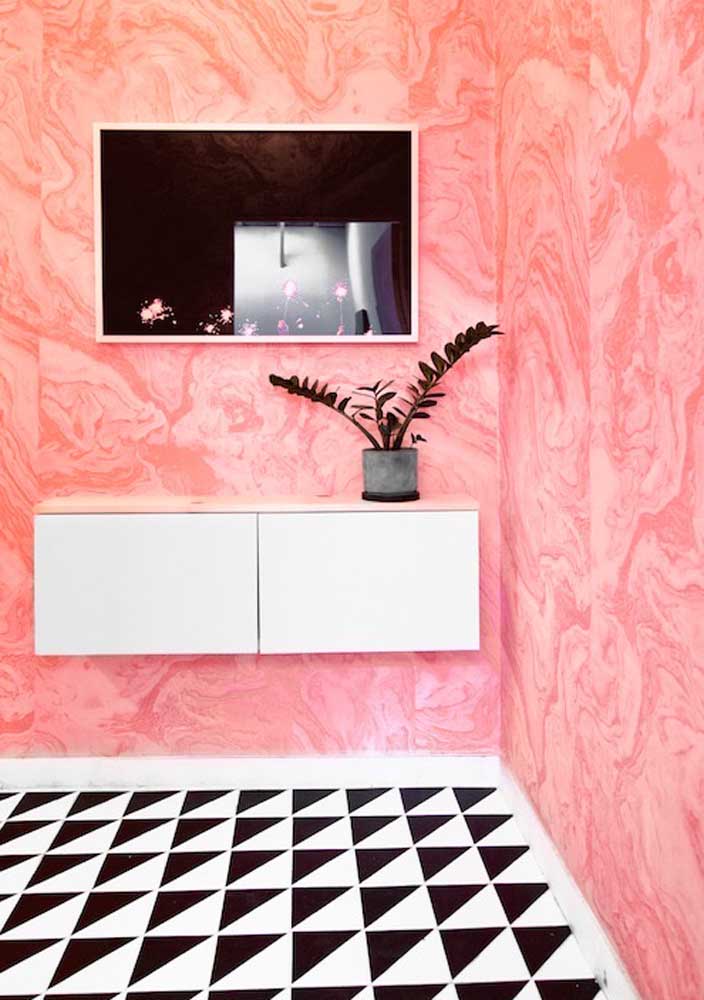 Papel de parede para lavabo: como escolher, dicas e fotos lindas