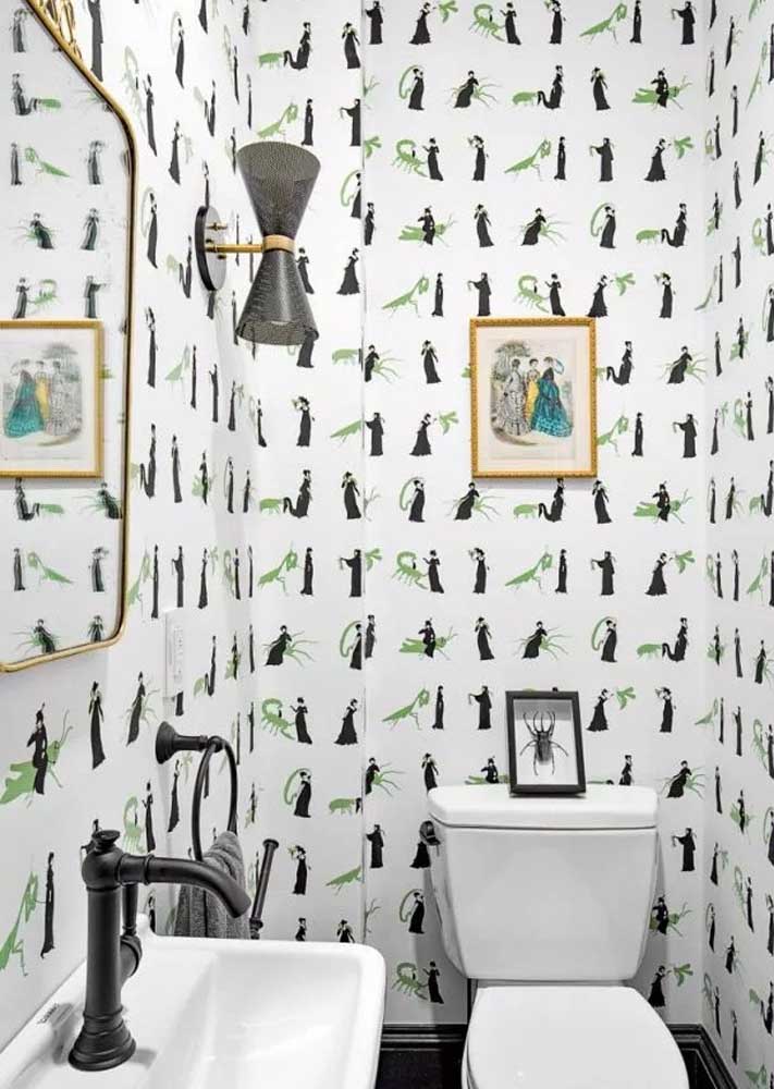 Papel de parede para lavabo: como escolher, dicas e fotos lindas
