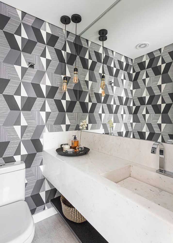 Papel de parede para lavabo: como escolher, dicas e fotos lindas