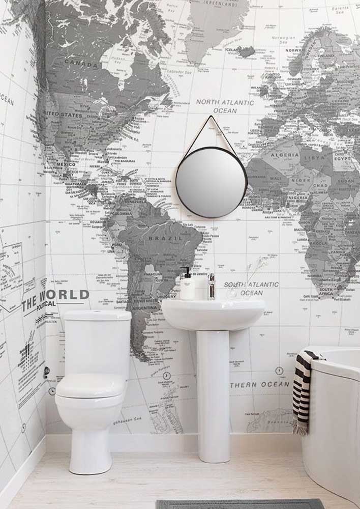 Papel de parede para lavabo: como escolher, dicas e fotos lindas