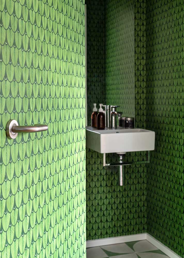 Papel de parede para lavabo: como escolher, dicas e fotos lindas