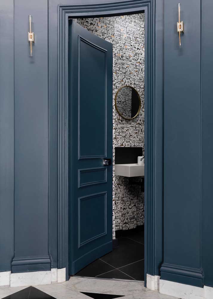 Papel de parede para lavabo: como escolher, dicas e fotos lindas