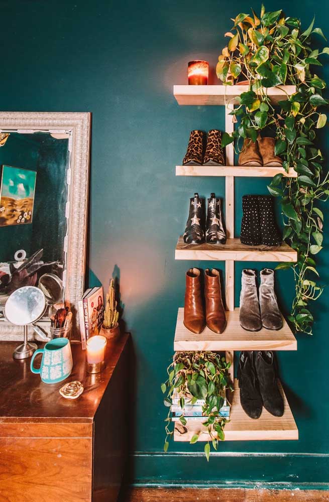 Sapateira de porta: vantagens, como fazer, dicas e fotos incríveis