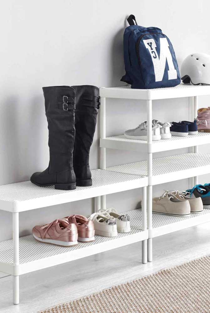 Sapateira de porta: vantagens, como fazer, dicas e fotos incríveis