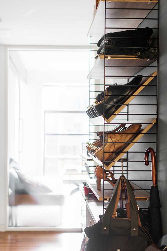 Sapateira de porta: vantagens, como fazer, dicas e fotos incríveis