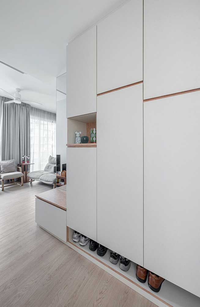 Sapateira de porta: vantagens, como fazer, dicas e fotos incríveis