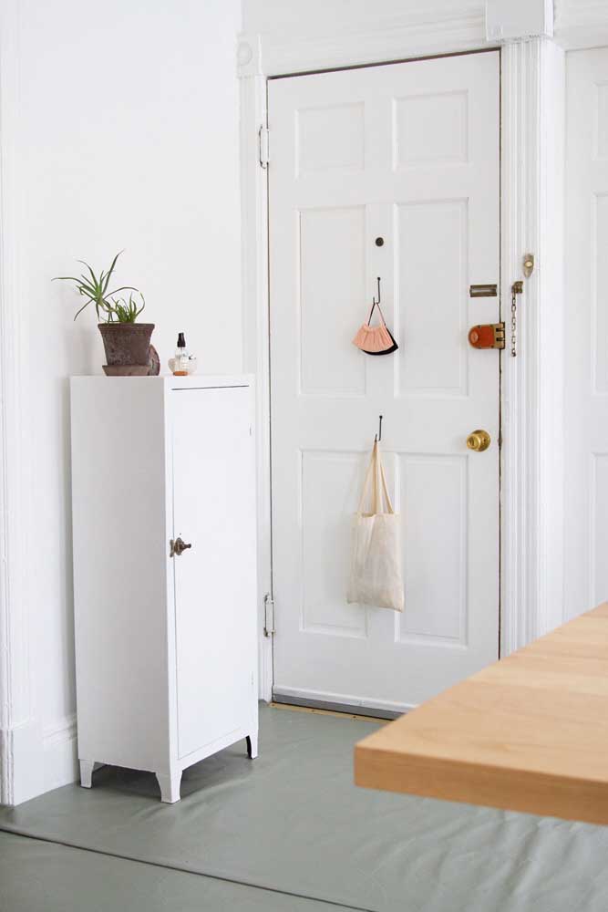 Sapateira de porta: vantagens, como fazer, dicas e fotos incríveis