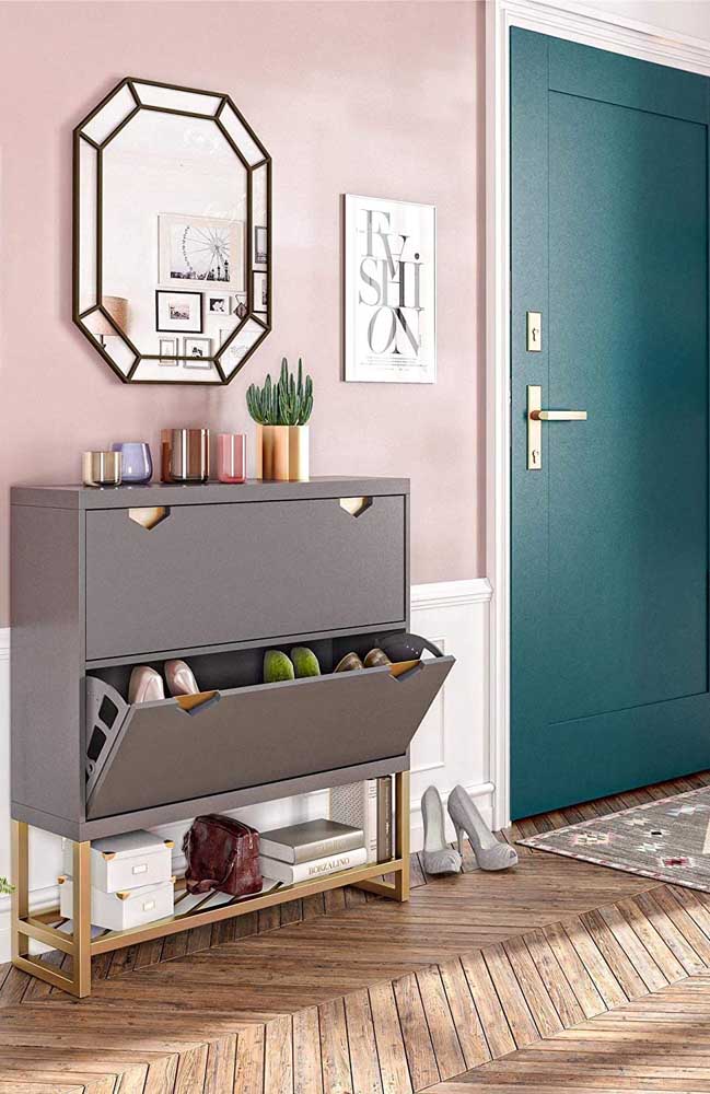 Sapateira de porta: vantagens, como fazer, dicas e fotos incríveis