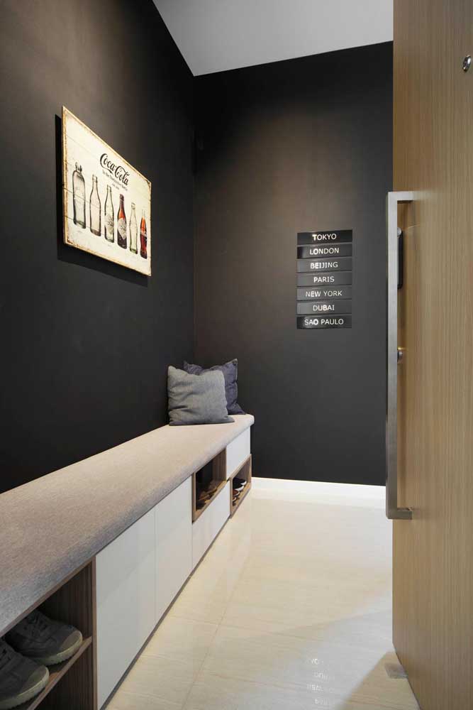 Sapateira de porta: vantagens, como fazer, dicas e fotos incríveis