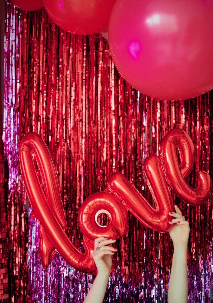 Os balões garantem uma despedida de solteira simples e divertida