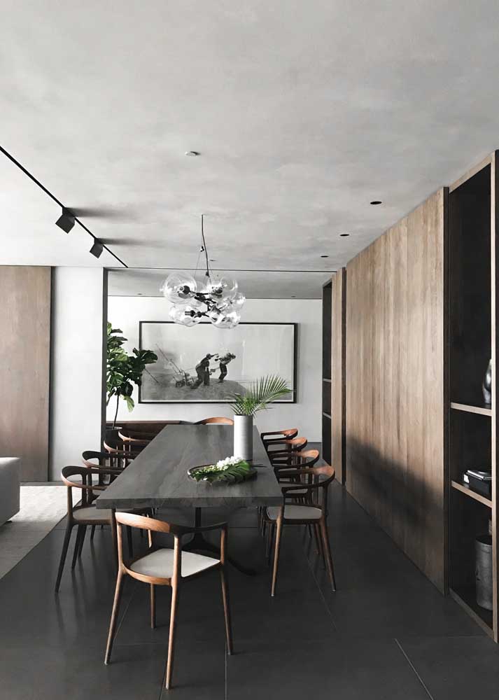 Sala de jantar grande: 50 ideias, fotos e projetos incríveis