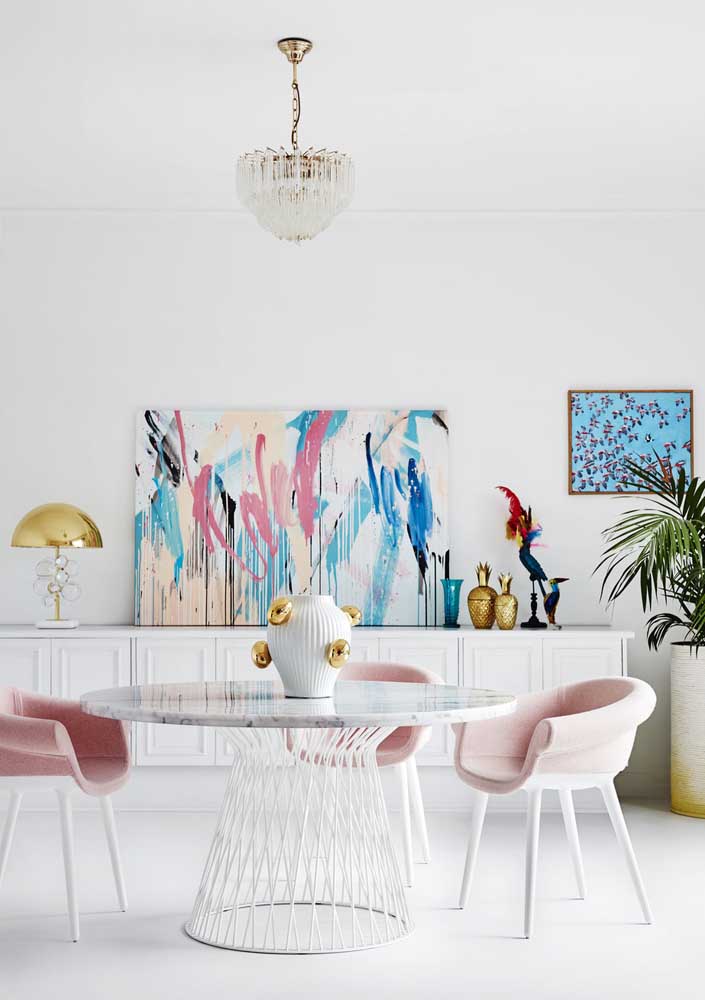 Sala de jantar grande: 50 ideias, fotos e projetos incríveis