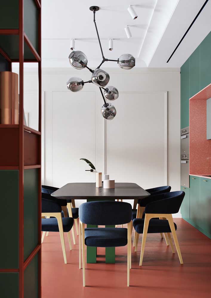 Sala de jantar grande: 50 ideias, fotos e projetos incríveis