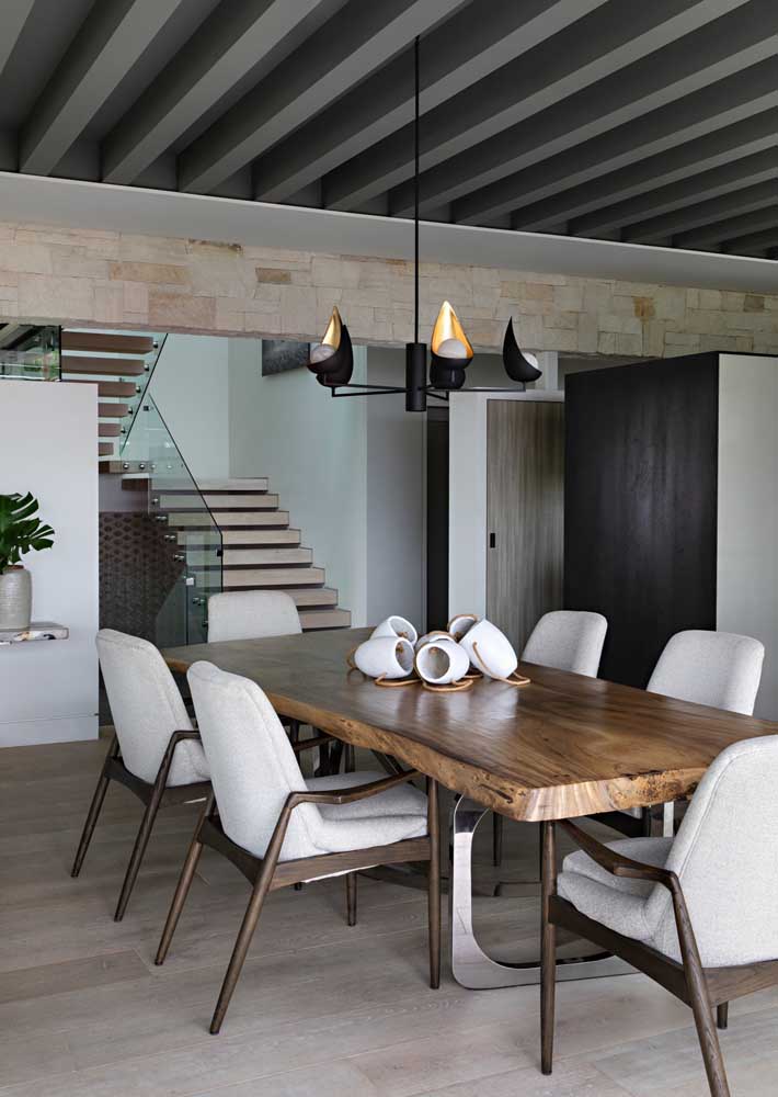 Sala de jantar grande: 50 ideias, fotos e projetos incríveis