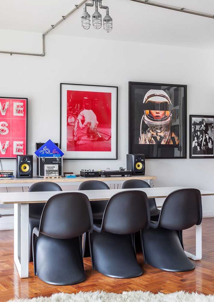 Sala de jantar grande: 50 ideias, fotos e projetos incríveis