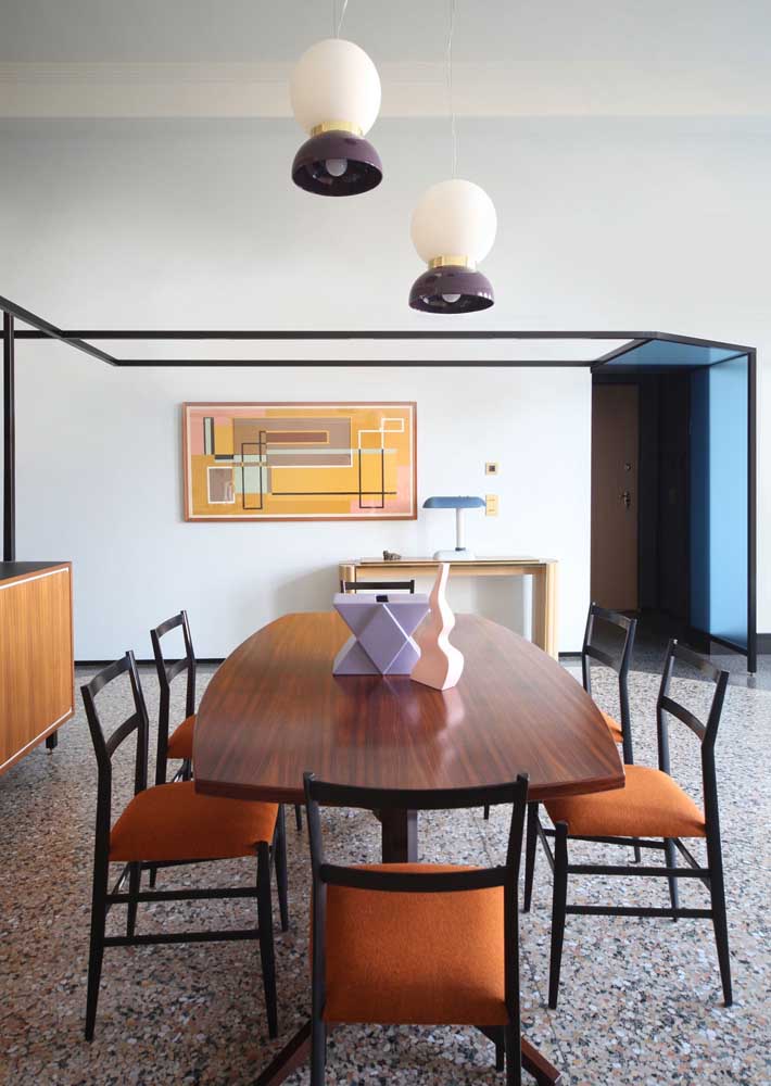 Sala de jantar grande: 50 ideias, fotos e projetos incríveis