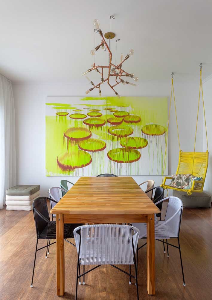 Sala de jantar grande: 50 ideias, fotos e projetos incríveis