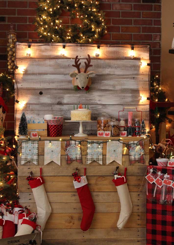 Recicle pallets e faça uma decoração natalina sustentável 