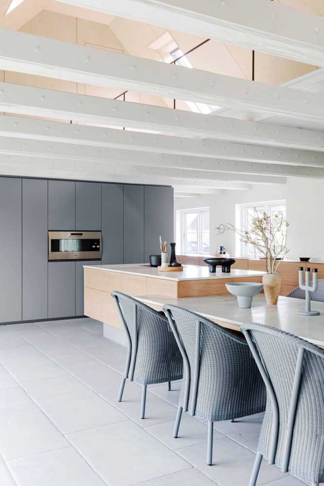 Cozinha grande: 51 dicas, fotos e projetos para você se inspirar