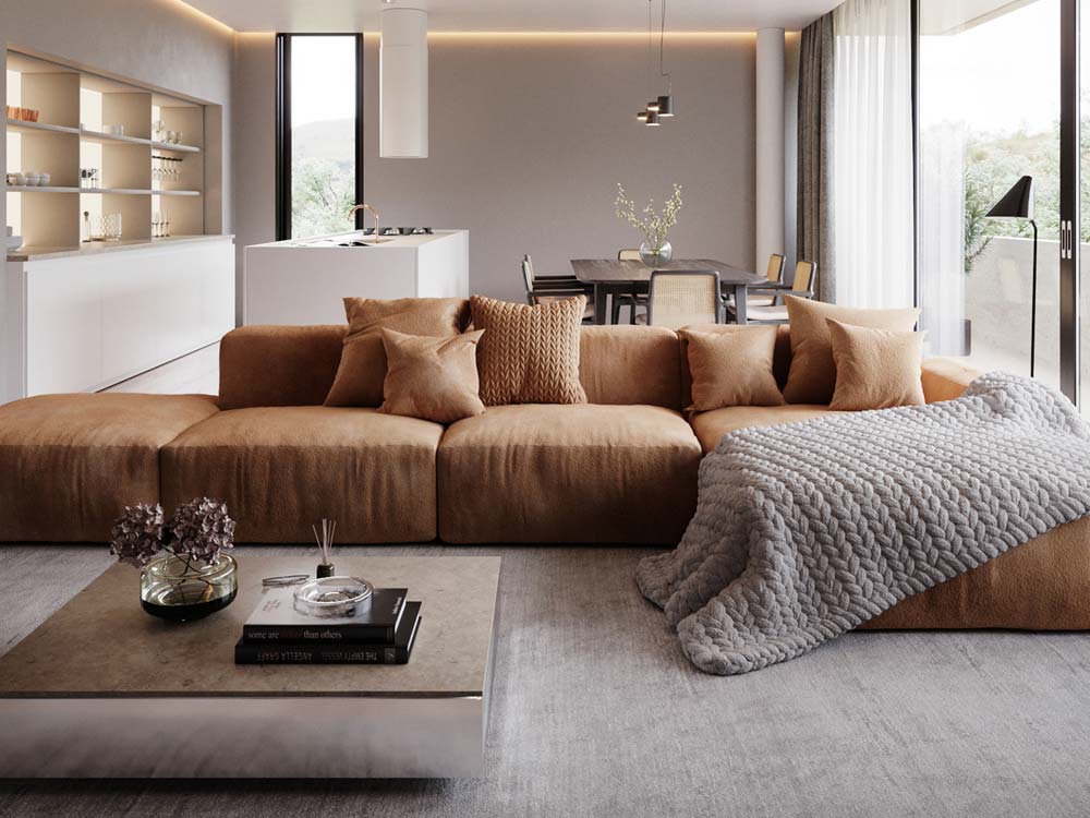 Sofá sem braço: modelos, dicas para escolher e 50 fotos lindas