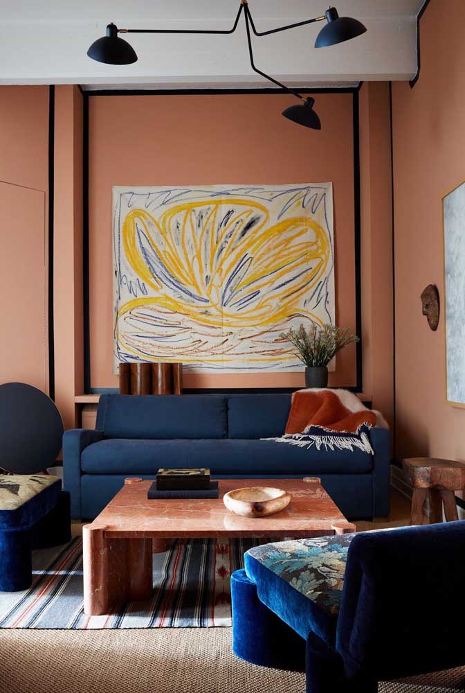 Cor coral: 50 ideias charmosas para usar a cor na decoração