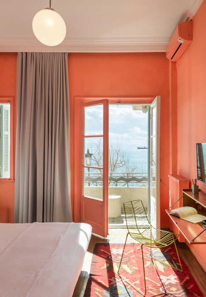 Cor coral: 50 ideias charmosas para usar a cor na decoração