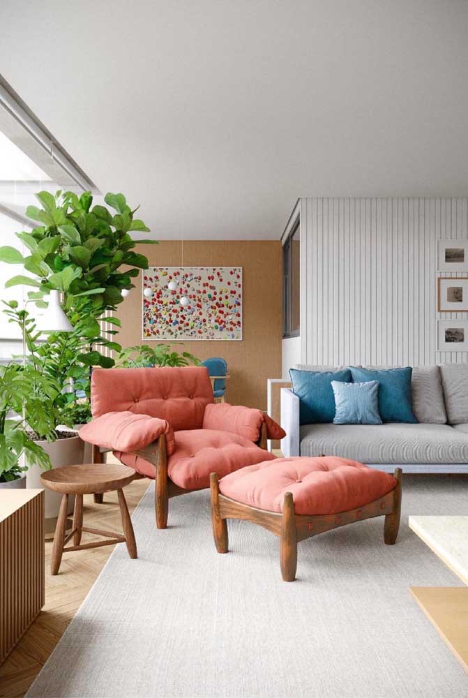 Cor coral: 50 ideias charmosas para usar a cor na decoração