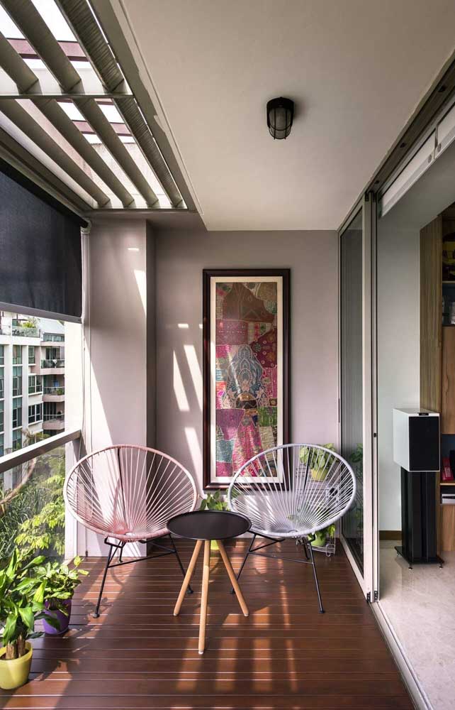 Poltrona para varanda: 50 ideias incríveis e dicas para escolher a sua