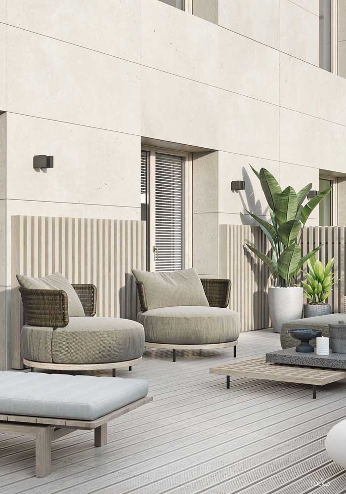 Poltrona para varanda: 50 ideias incríveis e dicas para escolher a sua