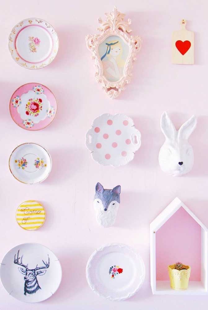 Pratos na parede: como fazer, dicas e fotos para se inspirar