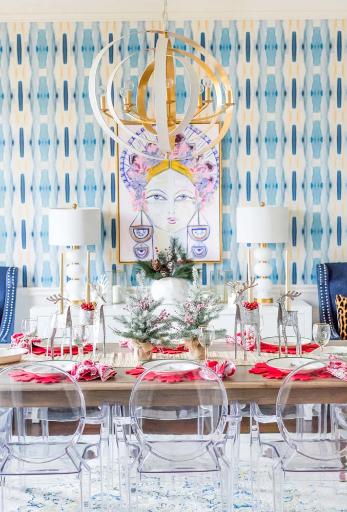 Decoração de mesa de Natal: 50 ideias lindas para você se inspirar