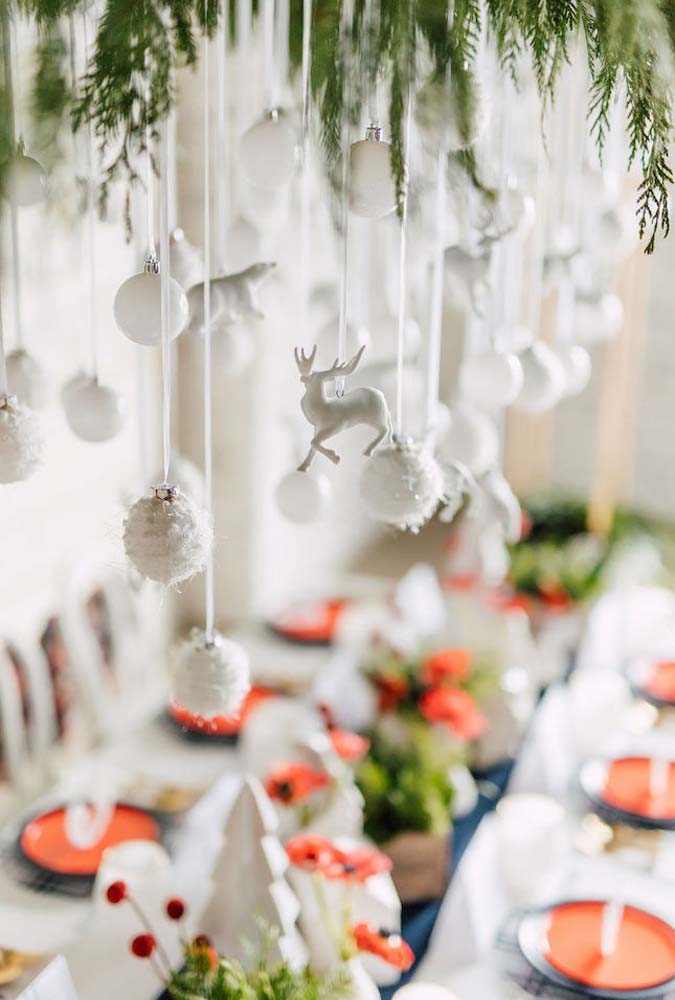 Decoração de mesa de Natal: 50 ideias lindas para você se inspirar