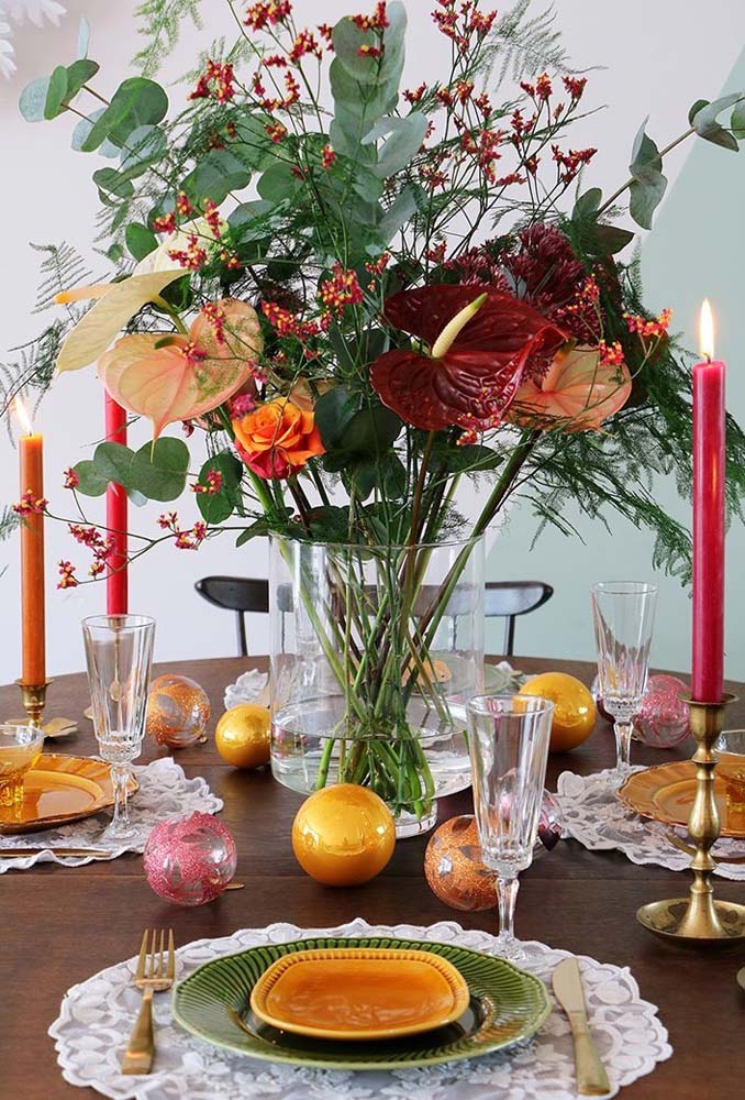 Decoração de mesa de Natal: 50 ideias lindas para você se inspirar