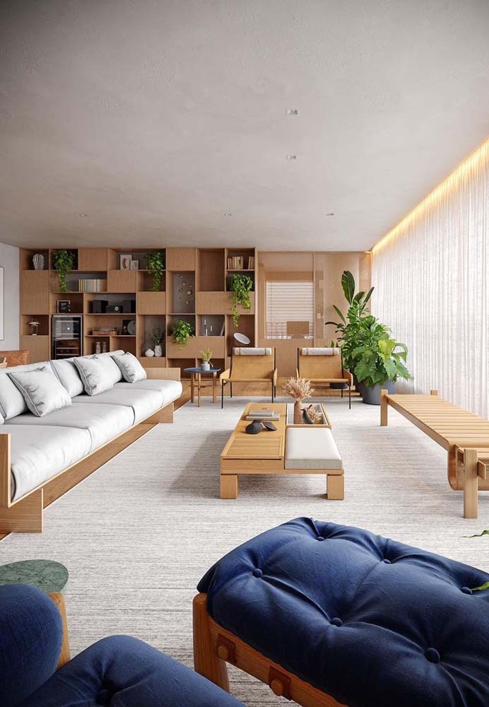 Sala grande: 50 fotos lindas e dicas para criar o seu ambiente