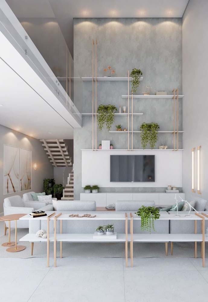 Sala grande: 50 fotos lindas e dicas para criar o seu ambiente